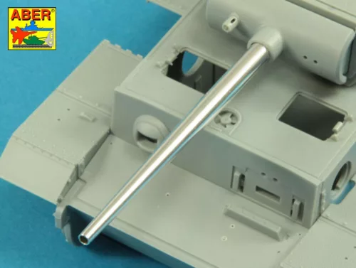 Aber Models 7,5cm gun barrel for German Tank Pz.Kpfw. VI Ausf. B (VK36.01) - 7,5 cm-es lövegcső – német Pz.Kpfw. VI Ausf. B (VK36.01) harckocsihoz
