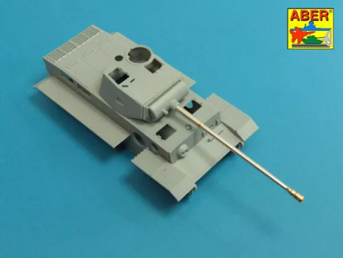 Aber Models 7,5/5,5 cm-es Pak 41 L/57 lövegcső – csőszájfékkel – Pz.Kpfw. VI Ausf. C (VK36.01)-hez