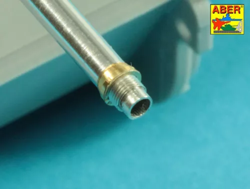 Aber Models 75mm gun barrel with muzzle brake for German Tank Pz.Kpfw. VI Ausf. D/F (VK36.01) - 75 mm-es lövegcső – csőszájfékkel – Pz.Kpfw. VI Ausf. D/F (VK36.01)-hez