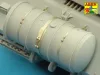 Aber Models Israeli 105 mm M-68 tank barrel for TIRAN 4 Sh - izraeli 105 mm-es M68 harckocsi-lövegcső – Tiran 4 Sh-hoz