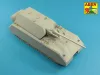 Aber Models Israeli 105 mm M-68 tank barrel for TIRAN 4 Sh - izraeli 105 mm-es M68 harckocsi-lövegcső – Tiran 4 Sh-hoz