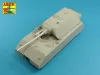 Aber Models Israeli 105 mm M-68 tank barrel for TIRAN 4 Sh - izraeli 105 mm-es M68 harckocsi-lövegcső – Tiran 4 Sh-hoz