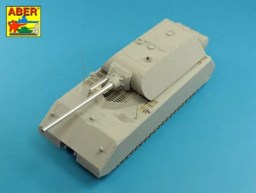 Aber Models Israeli 105 mm M-68 tank barrel for TIRAN 4 Sh - izraeli 105 mm-es M68 harckocsi-lövegcső – Tiran 4 Sh-hoz