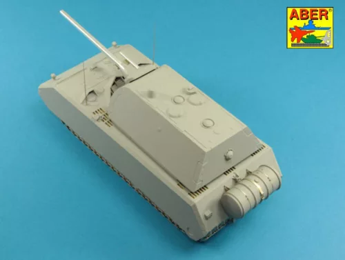 Aber Models Israeli 105 mm M-68 tank barrel for TIRAN 4 Sh - izraeli 105 mm-es M68 harckocsi-lövegcső – Tiran 4 Sh-hoz