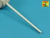 Aber Models Russian 107 mm ZIS-6 tank barrel for KV-3 - orosz 107 mm-es ZIS-6 harckocsi-lövegcső – KV-3-hoz