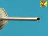Aber Models Russian 107 mm ZIS-6 tank barrel for KV-3 - orosz 107 mm-es ZIS-6 harckocsi-lövegcső – KV-3-hoz