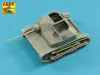 Aber Models 20mm gun barrel for nkm wz.38 FK-A used on TKS Tankette - 20 mm-es nkm wz.38 FK-A gépágyúcső – TKS kisharckocsihoz