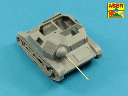 Aber Models 20mm gun barrel for nkm wz.38 FK-A used on TKS Tankette - 20 mm-es nkm wz.38 FK-A gépágyúcső – TKS kisharckocsihoz