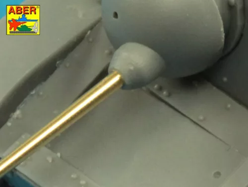 Aber Models 20mm gun barrel for nkm wz.38 FK-A used on TKS Tankette - 20 mm-es nkm wz.38 FK-A gépágyúcső – TKS kisharckocsihoz