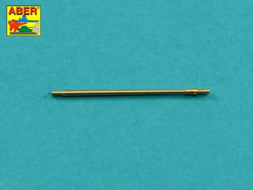 Aber Models 20mm gun barrel with prototype muzzle brake for nkm wz.38 FK-A used on TKS Tankette - 20 mm-es nkm wz.38 FK-A gépágyúcső prototípus csőszájfékkel – TKS kisharckocsihoz