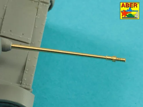 Aber Models 20mm gun barrel with prototype muzzle brake for nkm wz.38 FK-A used on TKS Tankette - 20 mm-es nkm wz.38 FK-A gépágyúcső prototípus csőszájfékkel – TKS kisharckocsihoz
