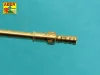 Aber Models 20mm gun barrel with prototype muzzle brake for nkm wz.38 FK-A used on TKS Tankette - 20 mm-es nkm wz.38 FK-A gépágyúcső prototípus csőszájfékkel – TKS kisharckocsihoz