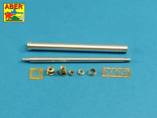 Aber Models Barrel KwK 43 L/71 8,8cm for Tiger II (Henschel) for HobbyBoss - német 8,8 cm-es KwK 43 L/71 lövegcső