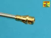 Aber Models Barrel KwK 43 L/71 8,8cm for Tiger II (Henschel) for HobbyBoss - német 8,8 cm-es KwK 43 L/71 lövegcső