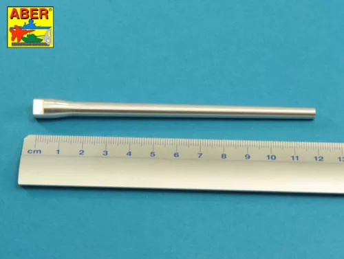 Aber Models 128mm Barrel for German E-100 Heavy Tank Krupp Turret - német E-100 nehéz harckocsi Krupp torony – 128 mm-es lövegcső