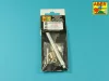 Aber Models Set of barrels for German Heavy tank E-100 (Dragon) 15cm & 7,5cm - lövegcső