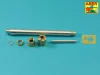 Aber Models Set of barrels for German Heavy tank E-100 (Dragon) 15cm & 7,5cm - lövegcső
