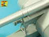 Aber Models Barrel with muzzle brake for German Krupp 12,8cm PAK 44 Anti-Tank Gun (Great Wall) - német Krupp 12,8 cm-es PAK 44 páncéltörő ágyú (Great Wall) – csőszájfékkel szerelt lövegcső