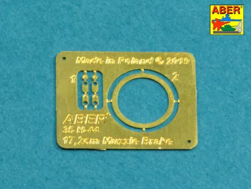 Aber Models 170mm A/T gun barrel for German Jagdpanzer E-100 (Amusing) - német Jagdpanzer E-100 (Amusing) – 170 mm-es A/T lövegcső