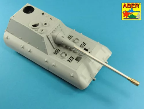 Aber Models 170mm A/T gun barrel for German Jagdpanzer E-100 (Amusing) - német Jagdpanzer E-100 (Amusing) – 170 mm-es A/T lövegcső