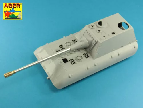 Aber Models 170mm A/T gun barrel for German Jagdpanzer E-100 (Amusing) - német Jagdpanzer E-100 (Amusing) – 170 mm-es A/T lövegcső