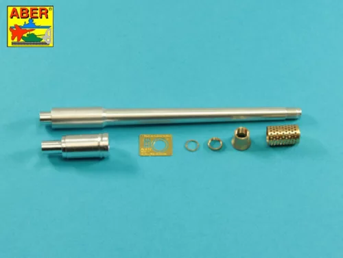 Aber Models 170mm A/T gun barrel for German Jagdpanzer E-100 (Trumpeter) - német Jagdpanzer E-100 – 170 mm-es A/T lövegcső