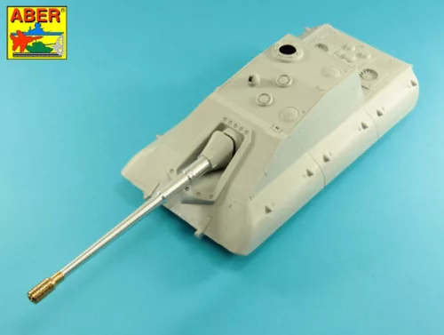Aber Models 170mm A/T gun barrel for German Jagdpanzer E-100 (Trumpeter) - német Jagdpanzer E-100 – 170 mm-es A/T lövegcső
