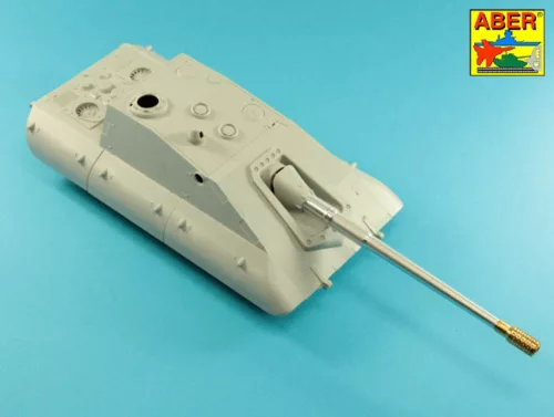 Aber Models 170mm A/T gun barrel for German Jagdpanzer E-100 (Trumpeter) - német Jagdpanzer E-100 – 170 mm-es A/T lövegcső