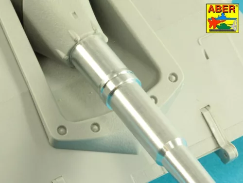 Aber Models 170mm A/T gun barrel for German Jagdpanzer E-100 (Trumpeter) - német Jagdpanzer E-100 – 170 mm-es A/T lövegcső