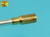 Aber Models 170mm A/T gun barrel for German Jagdpanzer E-100 (Trumpeter) - német Jagdpanzer E-100 – 170 mm-es A/T lövegcső
