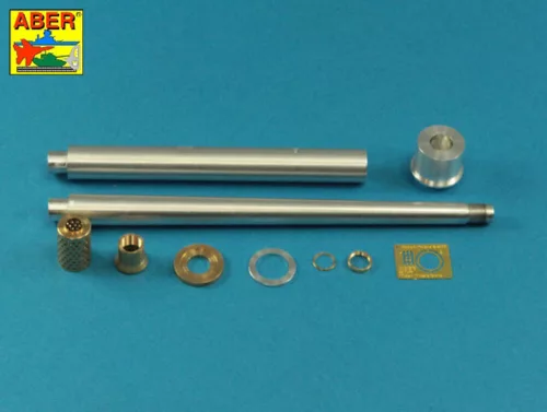 Aber Models Barrel for German Geschützwagen Tiger für 17cm Kanone 72 (Sf) - német 17 cm-es Kanone 72(Sf) lövegcső Geschützwagen Tigerhez