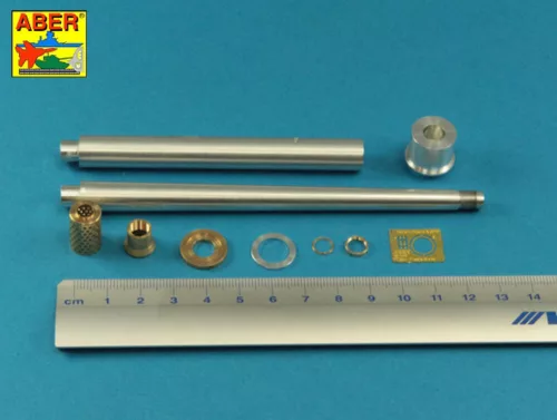 Aber Models Barrel for German Geschützwagen Tiger für 17cm Kanone 72 (Sf) - német 17 cm-es Kanone 72(Sf) lövegcső Geschützwagen Tigerhez