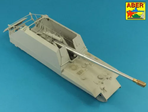 Aber Models Barrel for German Geschützwagen Tiger für 17cm Kanone 72 (Sf) - német 17 cm-es Kanone 72(Sf) lövegcső Geschützwagen Tigerhez