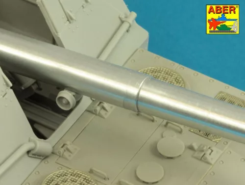 Aber Models Barrel for German Geschützwagen Tiger für 17cm Kanone 72 (Sf) - német 17 cm-es Kanone 72(Sf) lövegcső Geschützwagen Tigerhez