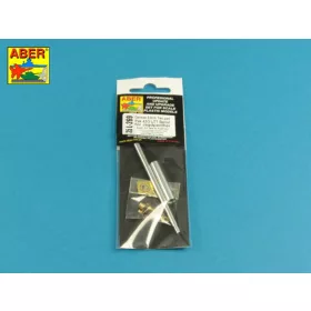   Aber Models német 8,8 cm-es Pak 43/3 L/71 lövegcső – Jagdpanther Ausf. G1 korai/késői és G2 változatokhoz