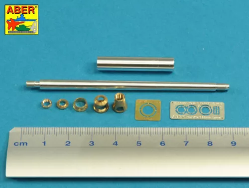Aber Models német 8,8 cm-es Pak 43/3 L/71 lövegcső – Jagdpanther Ausf. G1 korai/késői és G2 változatokhoz