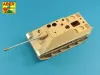 Aber Models német 8,8 cm-es Pak 43/3 L/71 lövegcső – Jagdpanther Ausf. G1 korai/késői és G2 változatokhoz