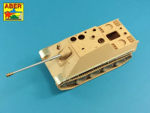 Aber Models német 8,8 cm-es Pak 43/3 L/71 lövegcső – Jagdpanther Ausf. G1 korai/késői és G2 változatokhoz