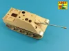 Aber Models német 8,8 cm-es Pak 43/3 L/71 lövegcső – Jagdpanther Ausf. G1 korai/késői és G2 változatokhoz
