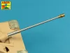 Aber Models német 8,8 cm-es Pak 43/3 L/71 lövegcső – Jagdpanther Ausf. G1 korai/késői és G2 változatokhoz