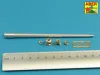 Aber Models German 8,8cm One part Pak 43/3 L/71 barrel for Jagdpanther Ausf G1 early - német 8,8 cm-es egyrészes Pak 43/3 L/71 lövegcső