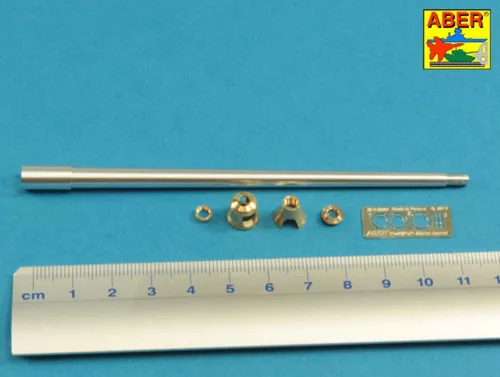 Aber Models German 8,8cm One part Pak 43/3 L/71 barrel for Jagdpanther Ausf G1 early - német 8,8 cm-es egyrészes Pak 43/3 L/71 lövegcső