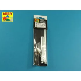   Aber Models Barrel for German 17cm Kanone 18 - német 17 cm-es Kanone 18 – lövegcső