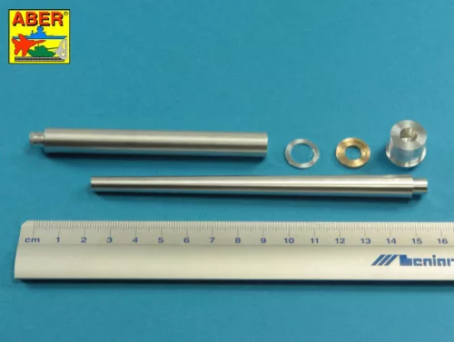 Aber Models Barrel for German 17cm Kanone 18 - német 17 cm-es Kanone 18 – lövegcső