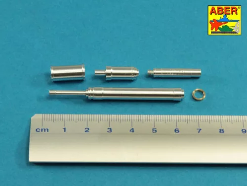 Aber Models 105mm L/52 gun barrel for Japan Type 16 MCV - japán típus 16 MCV – 105 mm-es L/52 lövegcső
