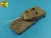 Aber Models 105mm L/52 gun barrel for Japan Type 16 MCV - japán típus 16 MCV – 105 mm-es L/52 lövegcső