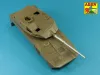 Aber Models 105mm L/52 gun barrel for Japan Type 16 MCV - japán típus 16 MCV – 105 mm-es L/52 lövegcső