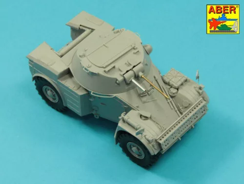 Aber Models Armament for French Light Armored Car AML-60-20 - francia AML-60-20 könnyű páncélautó – 20 mm-es gépágyúcső és 90 mm-es aknavetőcső