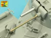 Aber Models Armament for French Light Armored Car AML-60-20 - francia AML-60-20 könnyű páncélautó – 20 mm-es gépágyúcső és 90 mm-es aknavetőcső