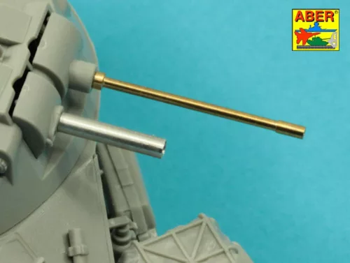 Aber Models Armament for French Light Armored Car AML-60-20 - francia AML-60-20 könnyű páncélautó – 20 mm-es gépágyúcső és 90 mm-es aknavetőcső